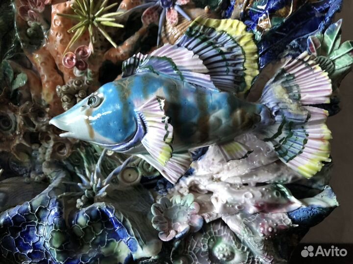 Настенное панно Морское Дно фарфор