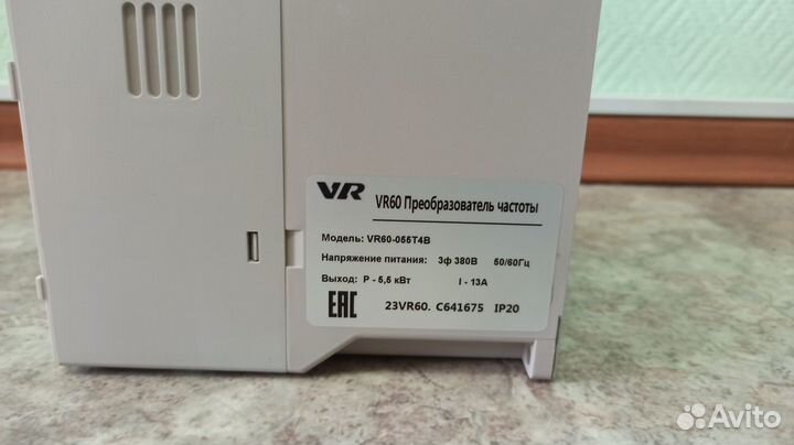 Частотный преобразователь 5,5 кВт 380 в VR60