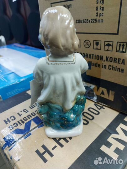 Статуэтка фарфор гжель