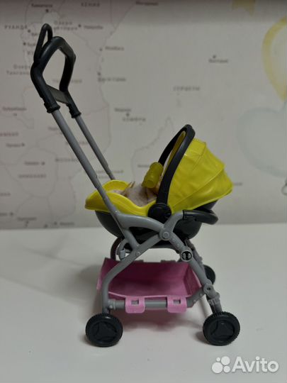 Набор Barbie коляска и ребенок Mattel