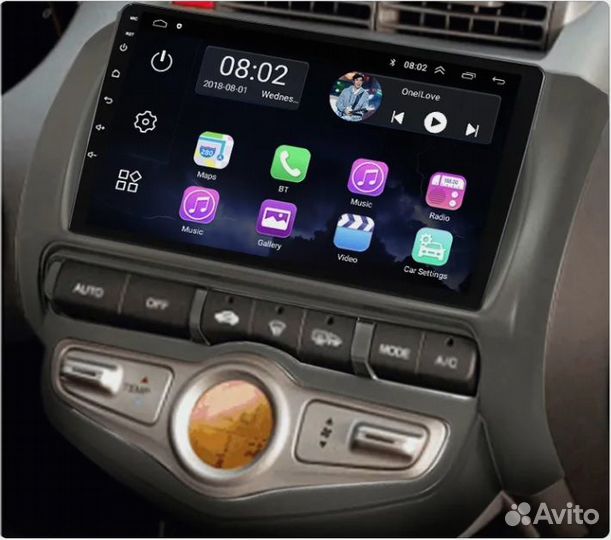Магнитола Honda Fit 2001-2007 Android 10