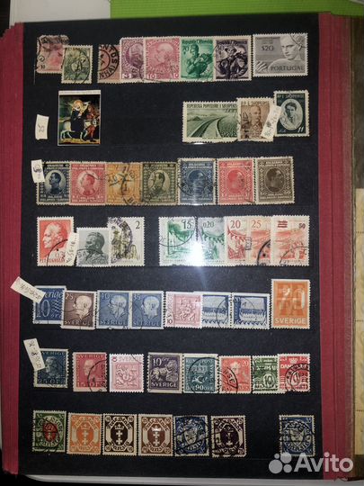 Коллекция марок СССР и других стран