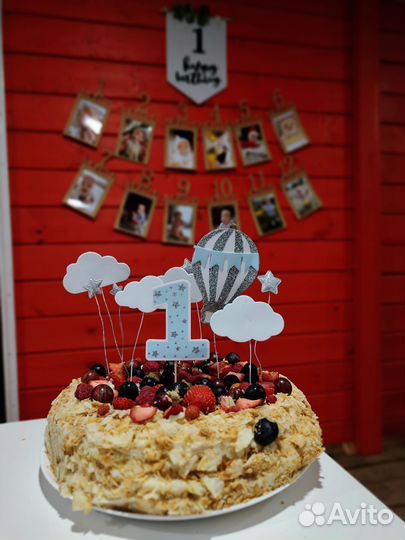 Декор для дня рождения малыша