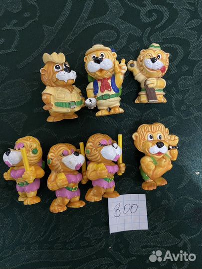 Фигурки из киндер сюрприза