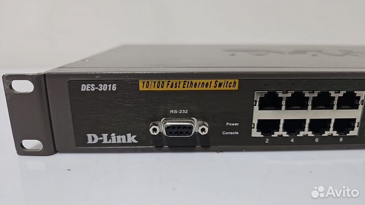 Коммутатор D-Link DES-3016