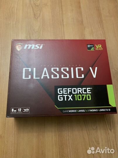 Видеокарта geforce 1070 gtx