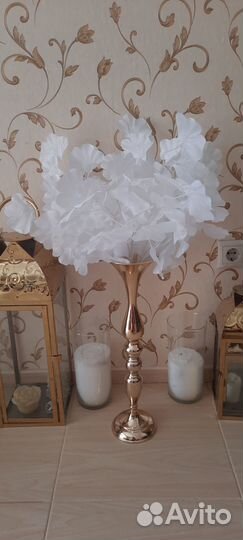 Вазы для цветов на свадьбу