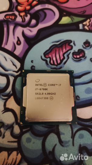 Процессор intel core i7 6700k 4.0GHz (Boost 4.2)