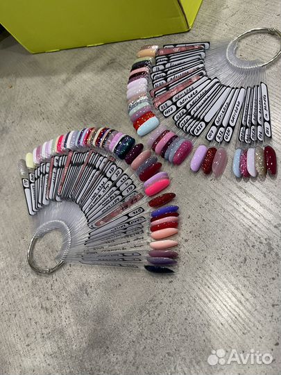 Гель лаки для маникюра набор бу