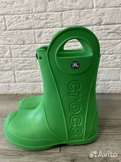 Резиновые сапоги crocs длинна стопы 20,5 см