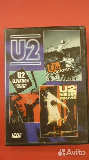 DVD-диск музыкальный - группа U2