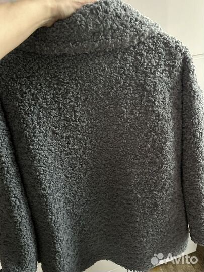 Пальто женское серое 44 46