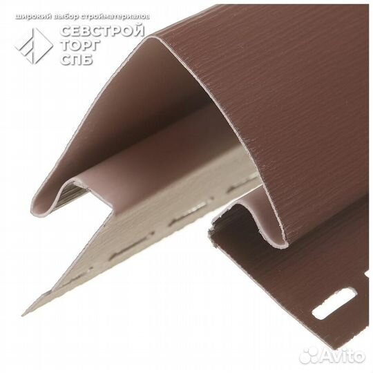 Угол наружный Nordside 3050 мм темно-коричневый