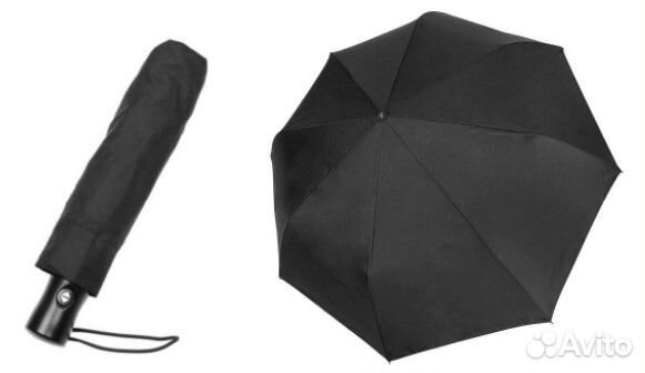 Зонт мужской однотонный автомат Три Слона M5790 —