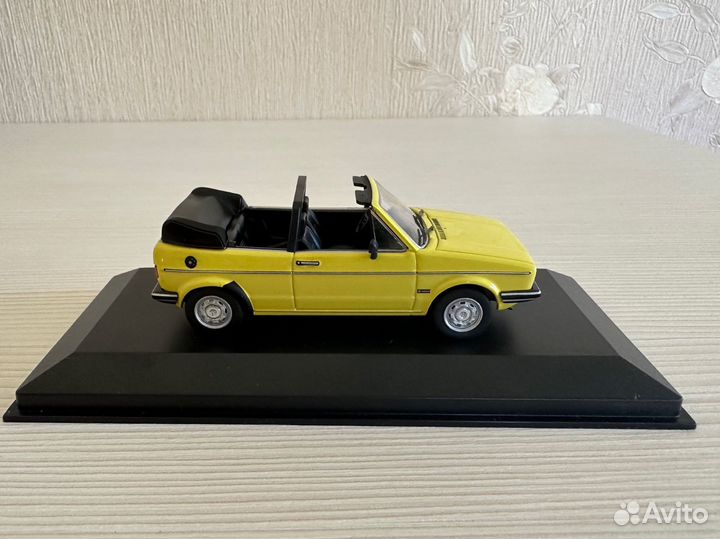 Volkswagen Golf 1 Cabriolet модель 1:43