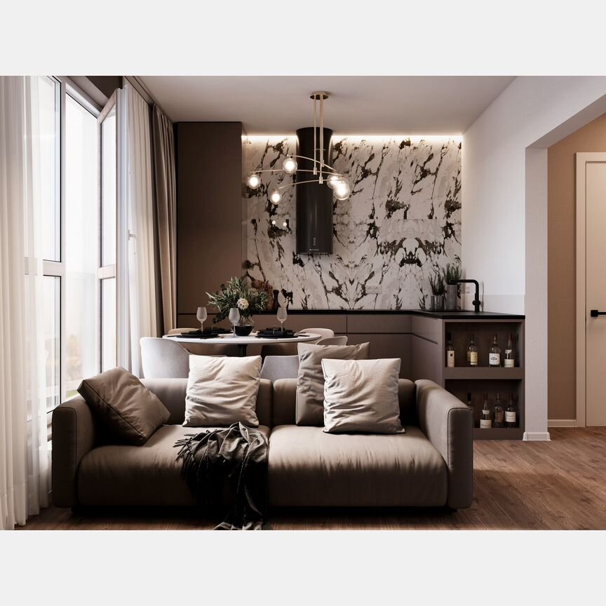 1-к. квартира, 39,3 м², 2/12 эт.