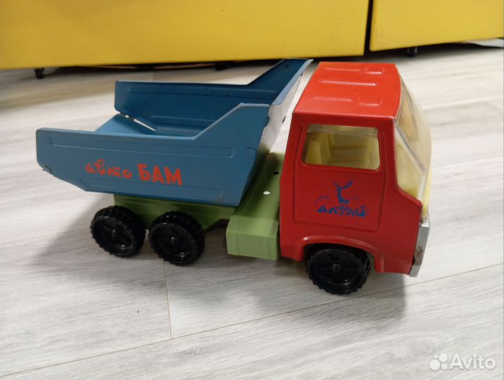 Игрушка Самосвал СССР авто бам
