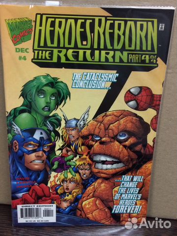 Сингл Heroes Reborn: The Return #4