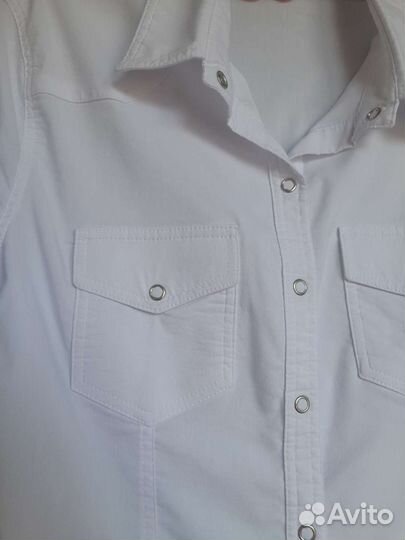 Школьная рубашка,вторая оверсайз,от 152 до 164 раз