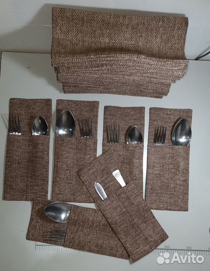 Куверты. Конверты для столовых приборов. Новые