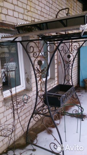 Продам кованно-сварной мангал