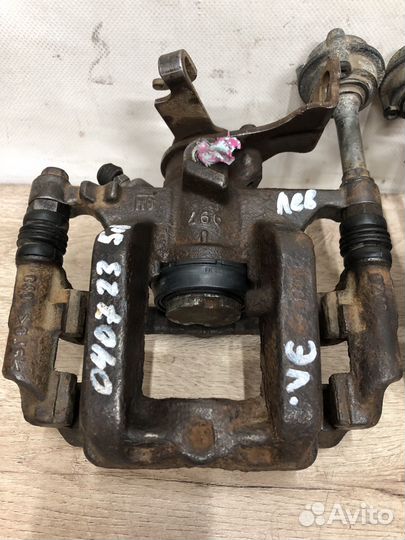 Суппорт задний Opel Astra j эл ручник