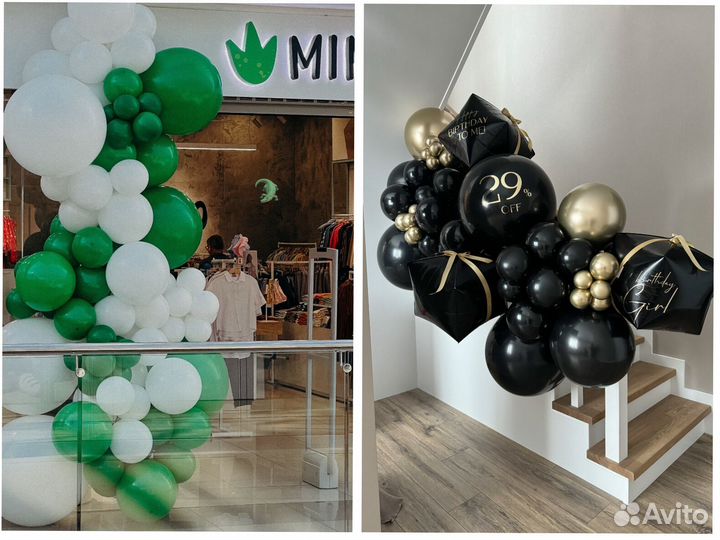 Воздушные шары входная группа с доставкой