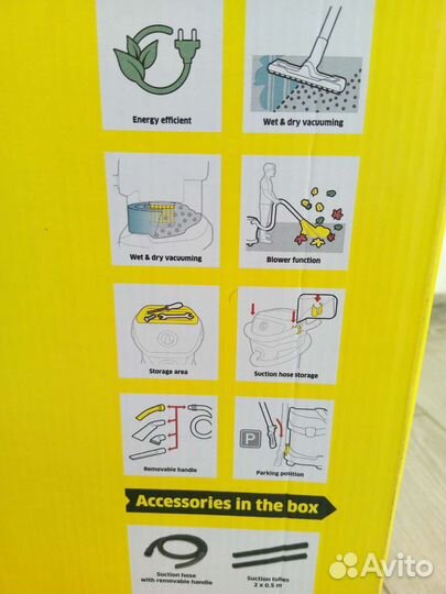 Пылесос Karcher WD3