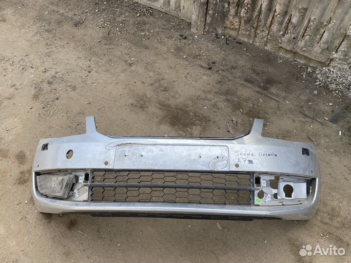 Передний бампер на skoda octavia a7 с 13-г.в