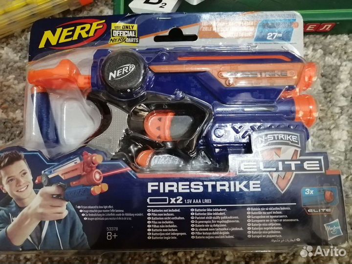 Бластер nerf