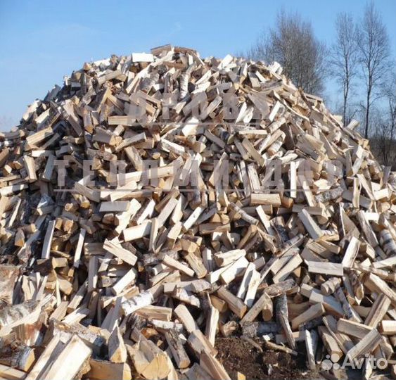 Дрова колотые