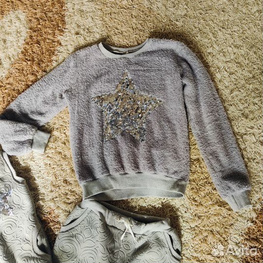 Костюм женский тройка теплый 46