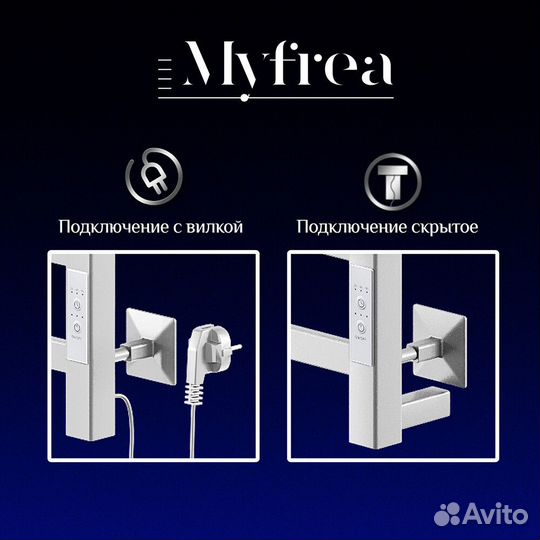 Полотенцесушитель электрический MyFrea MyParma 120