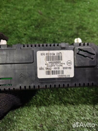 Дисплей информационный Citroen C4