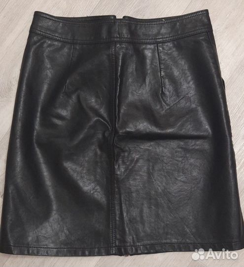 Кожаная юбка