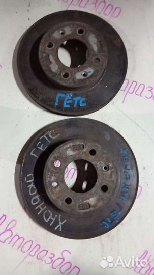 Тормозной диск Хендай гетц