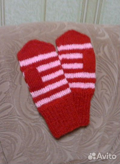 Туника на девочку, Варежки детские ручной работы