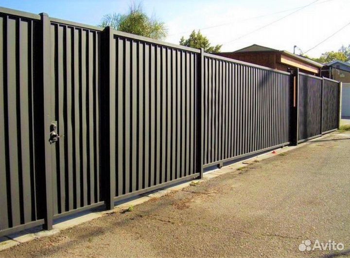 Ворота под ключ