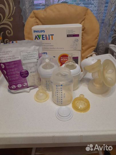 Молокоотсос avent ручной