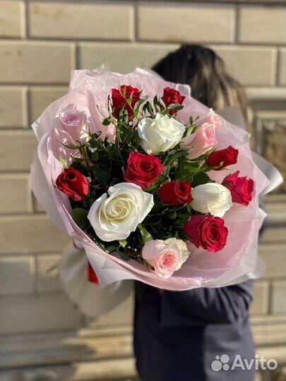 Букет ароматных роз