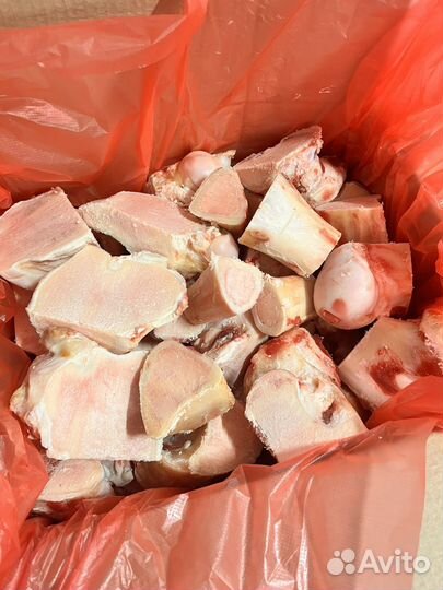 Кость говяжья мозговая для первого, на бульон