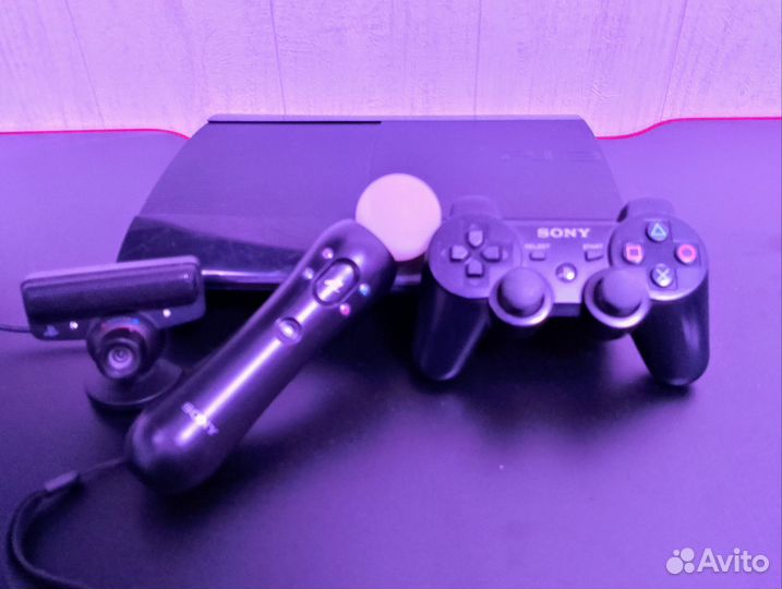 Sony PlayStation 3 Super Slim 500gb прошитая