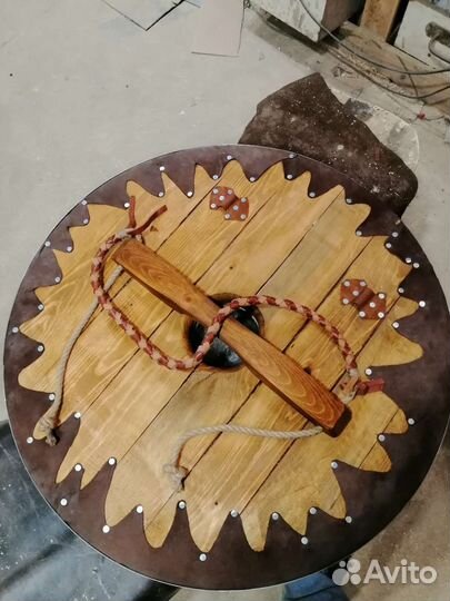 Щит викинг Конь Одина