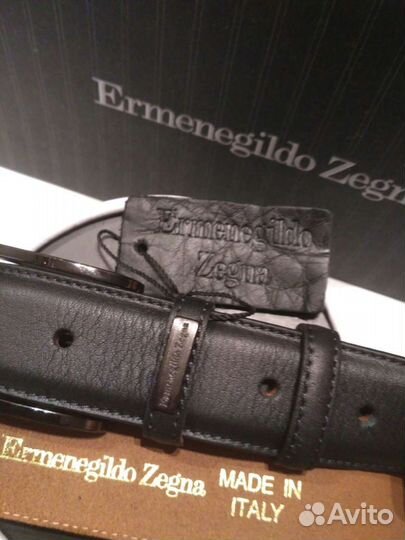 Натуральная Кожа ремень брючный Zegna