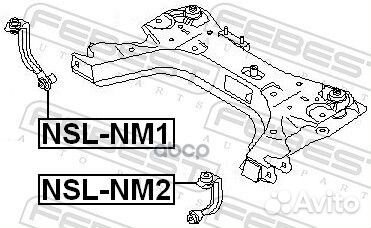 Кронштейн подрамника nissan tiida 05/note 05