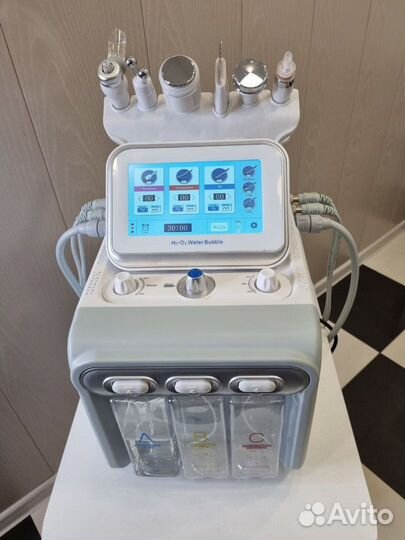 Косметологический комбайн 6 в 1 Н2О2 Bubble