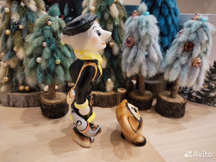 Статуэтка фигурка Шапокляк чебурашка фарфор