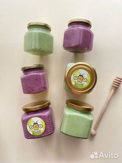 Крем-мед, мед-суфле