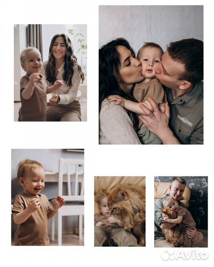 Семейная детская фотосессия