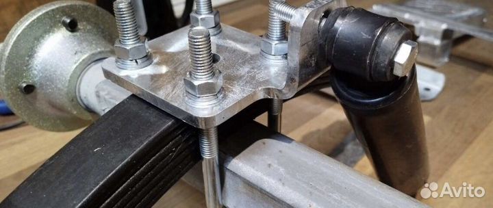 Кронштейн крепление рессор к оси